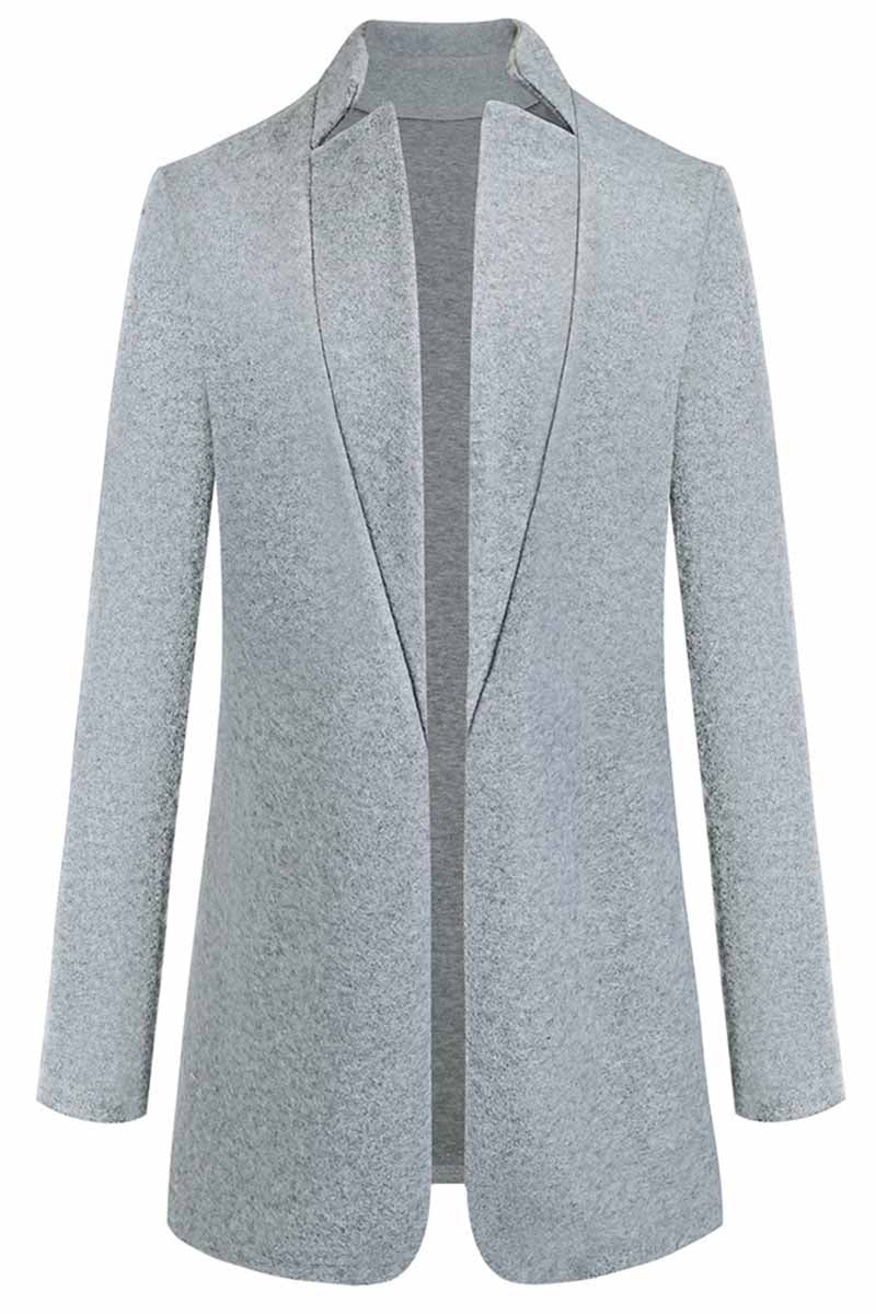 Stylish Stand-Up Collar Jacket