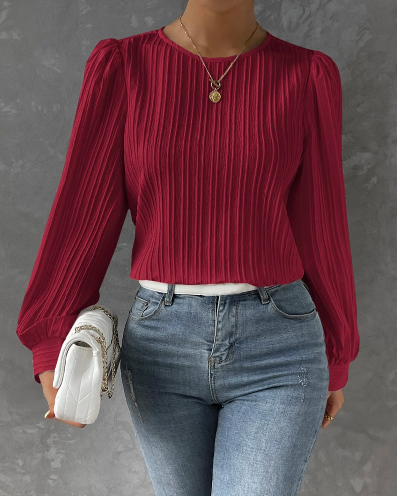 Stylish Round Neck Top