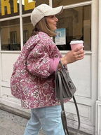 Women's Warm Insulated Jacket for Fall and Winter