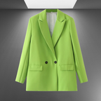 Timeless Double-Breasted Blazer for Women's Professional Wear