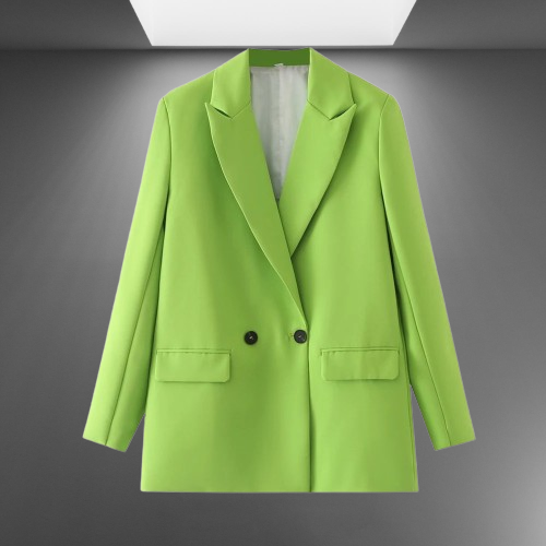 Timeless Double-Breasted Blazer for Women's Professional Wear