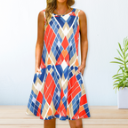 Graceful Printed Maxi Dress