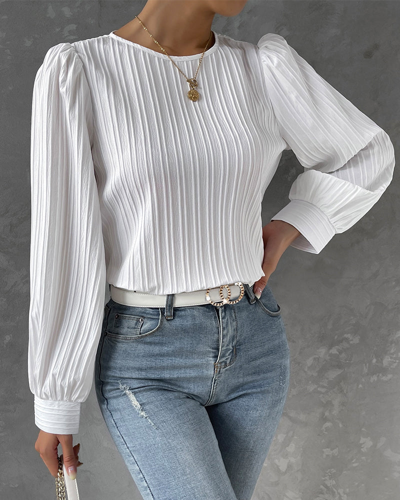 Stylish Round Neck Top
