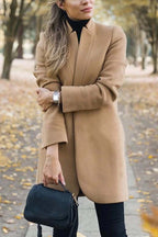 Stylish Stand-Up Collar Jacket