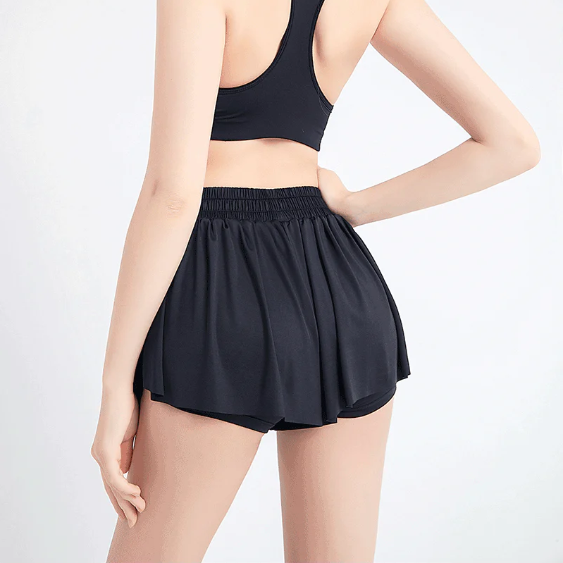 Multi-Functional Tennis Shorts with Dual Design