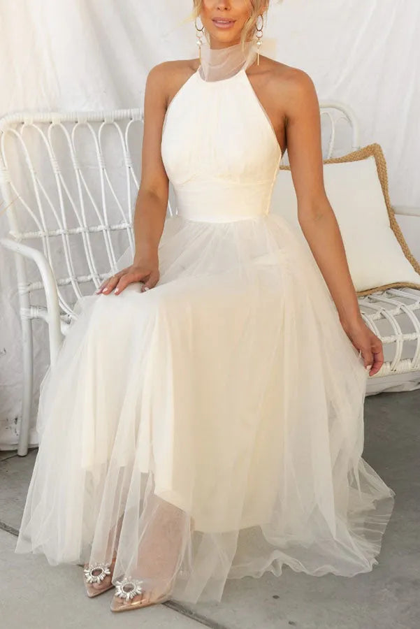 Elegant Off-the-Shoulder Evening Gown