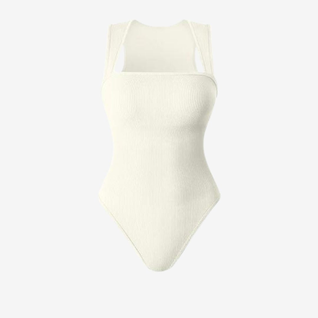 Square Neck Bodysuit Top