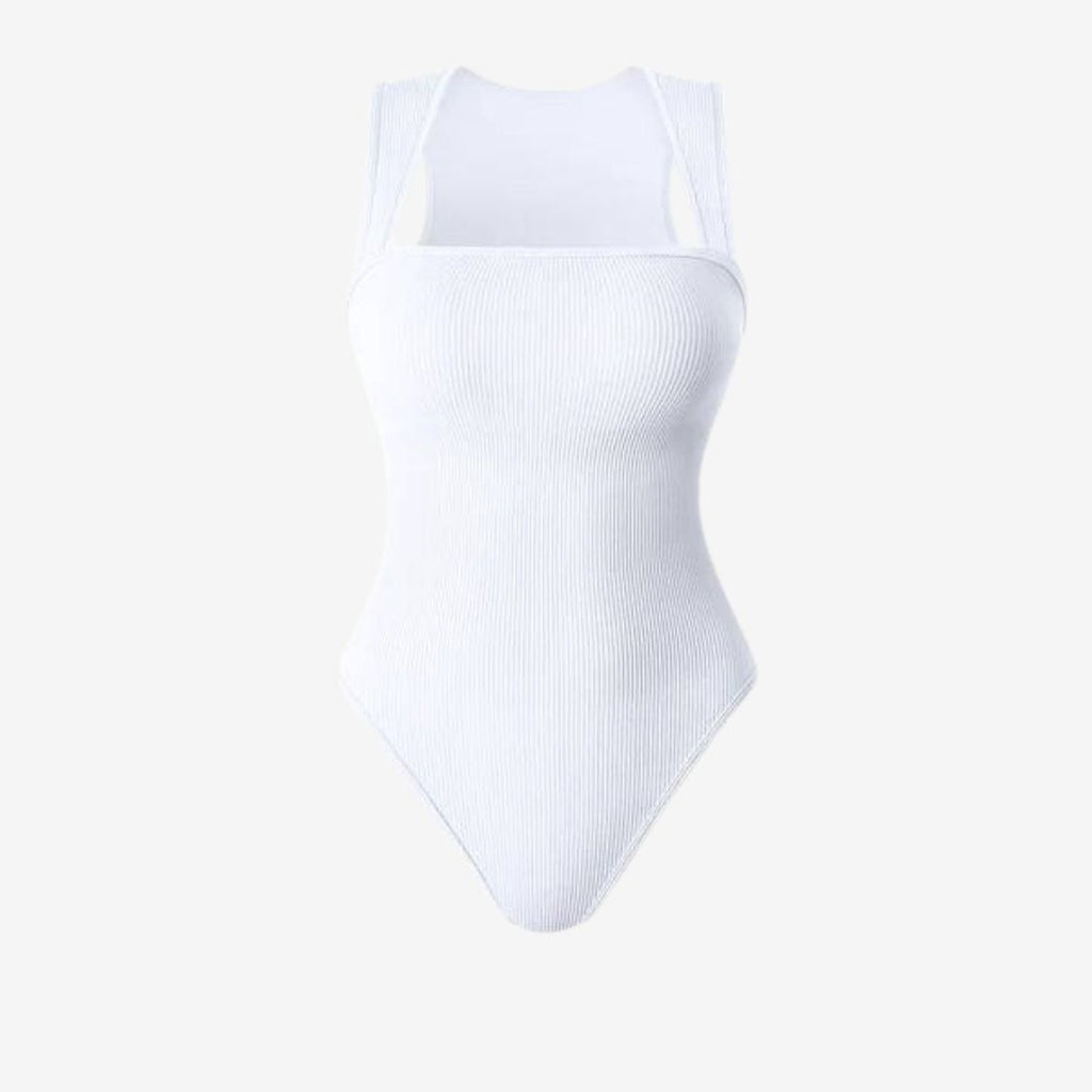 Square Neck Bodysuit Top