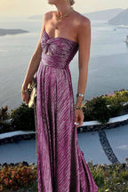 Women's Off-Shoulder Maxi Dress