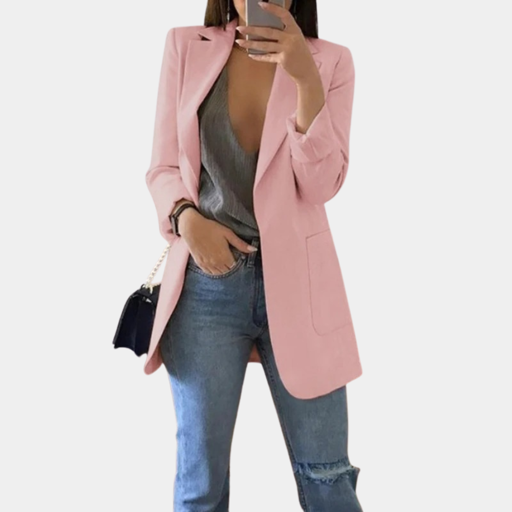 Women's Blazer with a Relaxed Fit