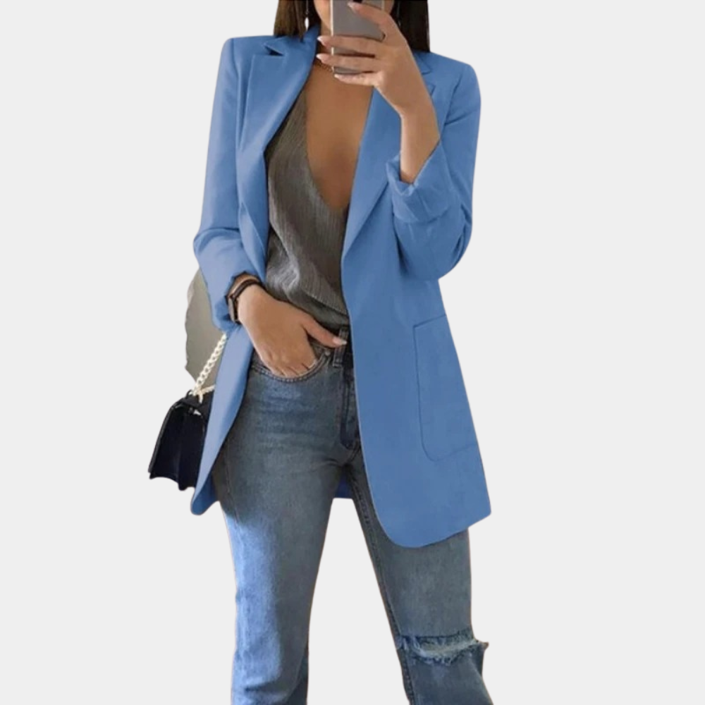 Women's Blazer with a Relaxed Fit