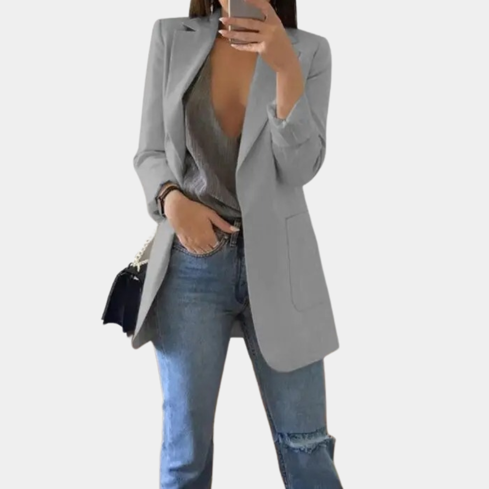 Women's Blazer with a Relaxed Fit