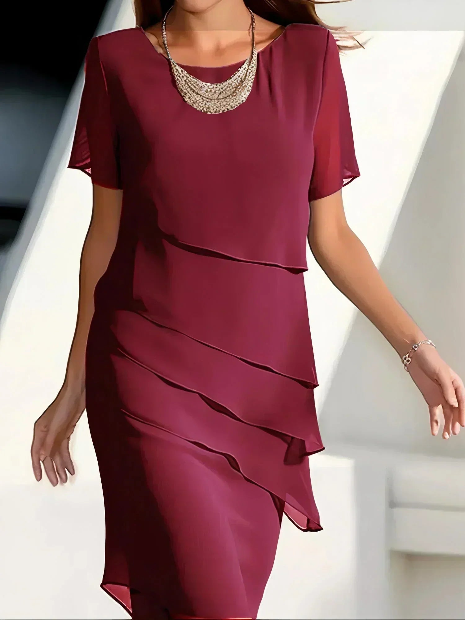 Stylish Silhouette-Enhancing Dress
