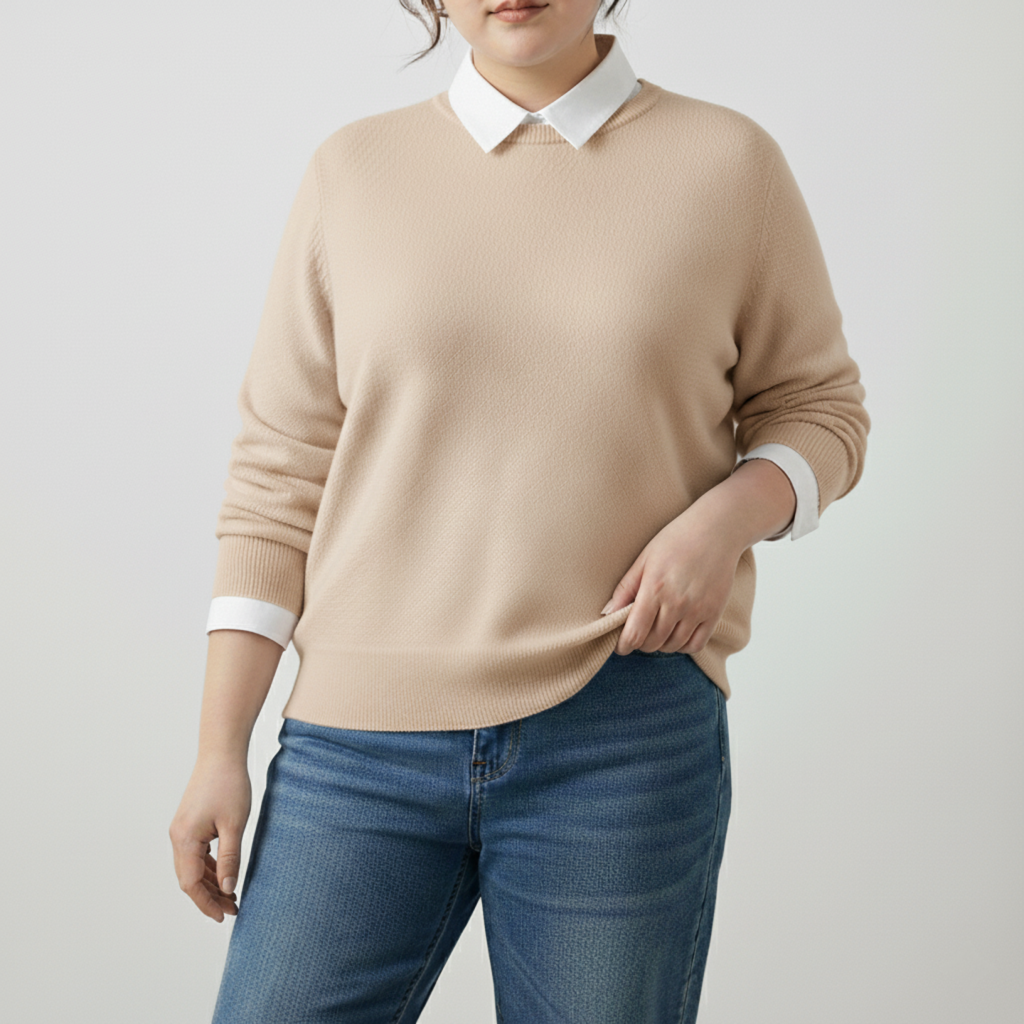 Stylish Classic Knit Sweater for Women | Plus Size Available