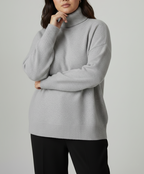 Vayna - Women's Plus Size Knit Turtleneck Sweater