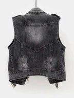 Women's Denim Vest