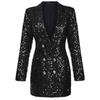 Paulina - Sparkling Blazer Dress