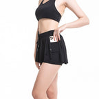 Multi-Functional Tennis Shorts with Dual Design