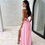 Stylish Halter Neck Dress