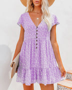 Lightweight Summer Short Dress for Women