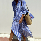Neda - Chic Striped Dress