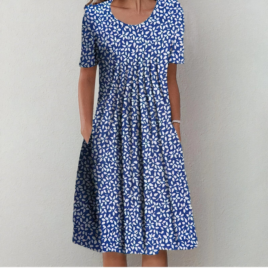 Flora - Chic Cotton Dress