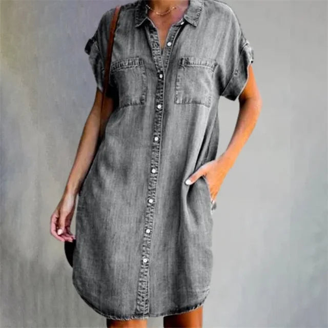 Summer Breeze Collection: Dagen Denim Dress