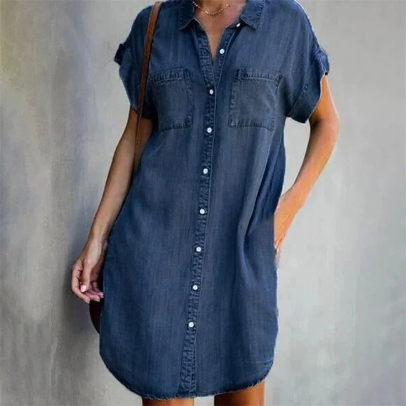 Summer Breeze Collection: Dagen Denim Dress