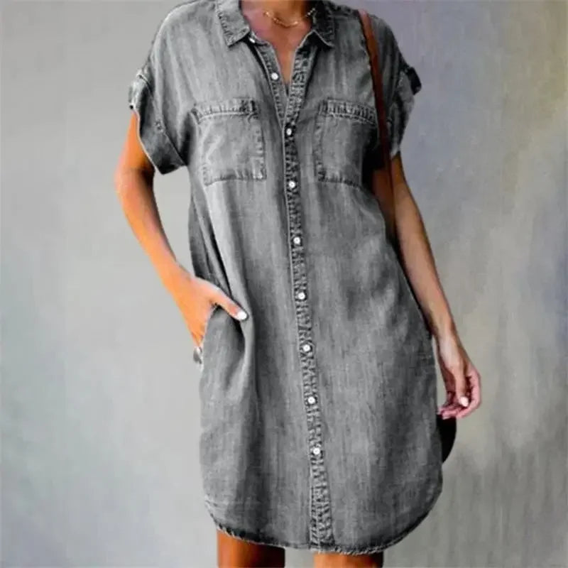 Summer Breeze Collection: Dagen Denim Dress
