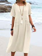 Relaxed Cotton Everyday Dress