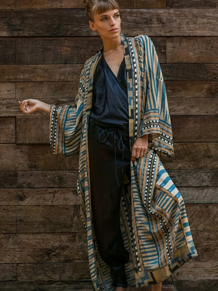 Plus Size Boho Kimono