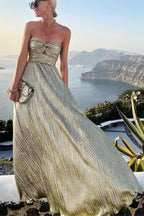 Women's Off-Shoulder Maxi Dress