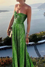 Women's Off-Shoulder Maxi Dress