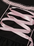 Floral Pattern Dirndl Dress for Oktoberfest Celebrations