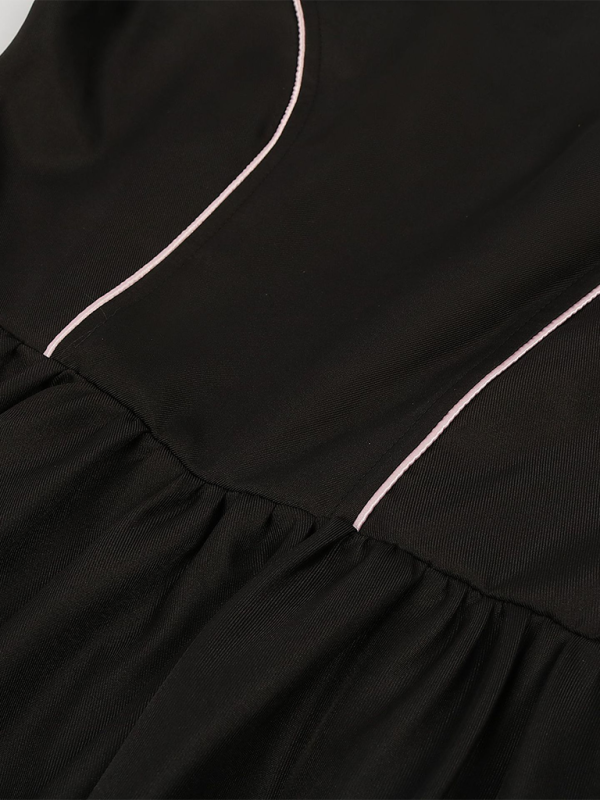 Floral Pattern Dirndl Dress for Oktoberfest Celebrations