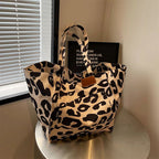 Stylish Leopard Print Shoulder Bags