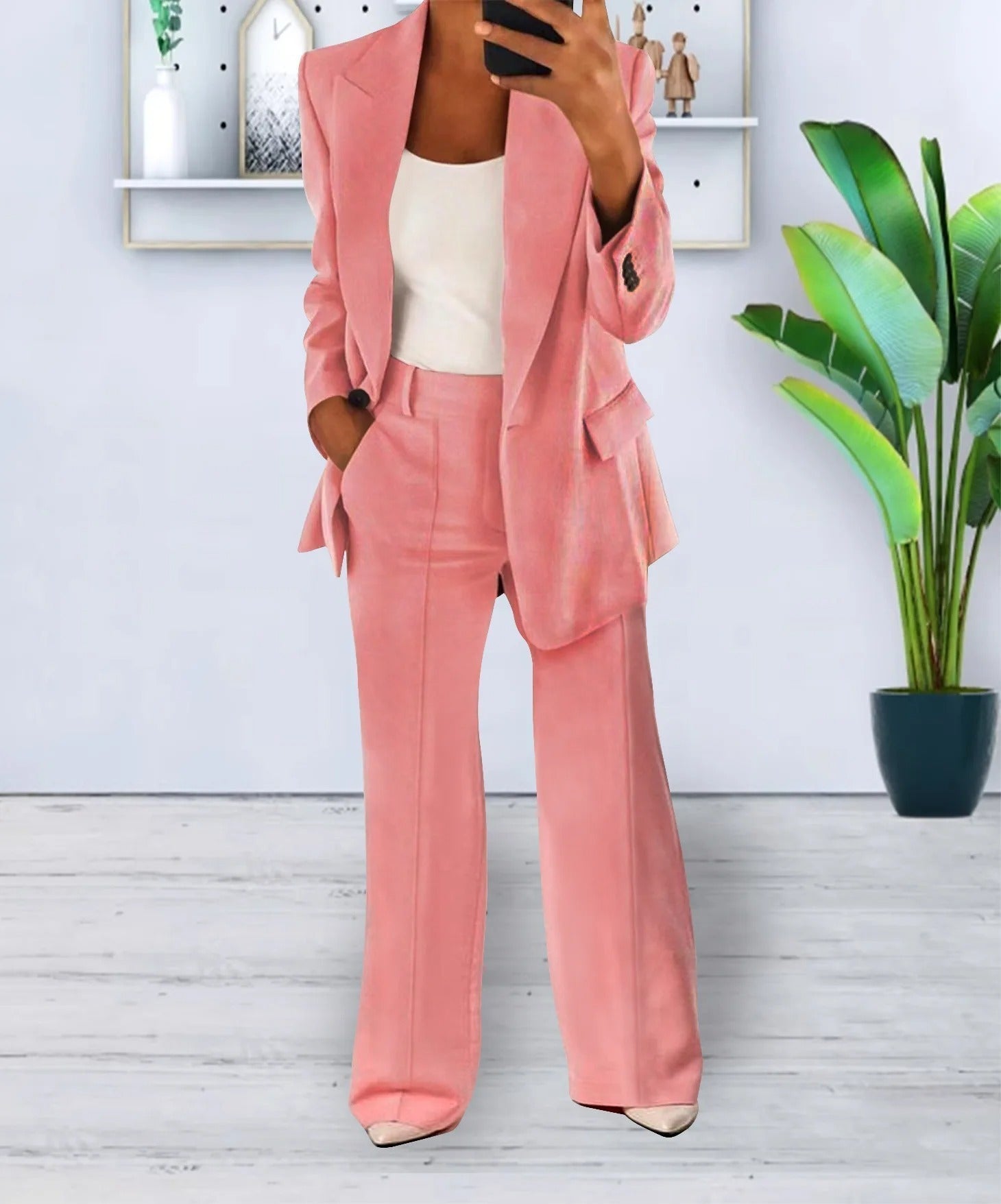 Women's Comfort-Fit Suit