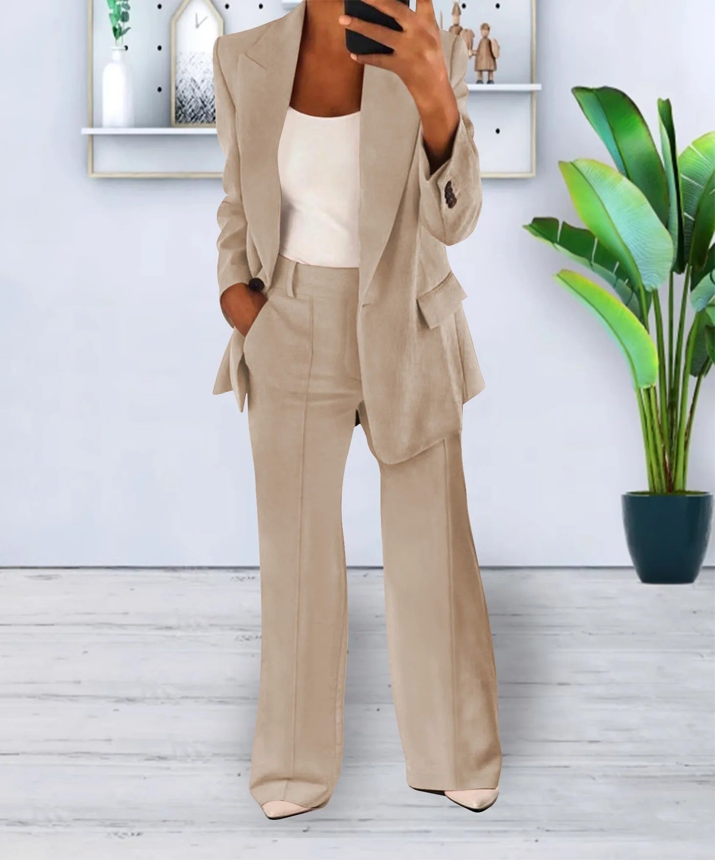 Women's Comfort-Fit Suit